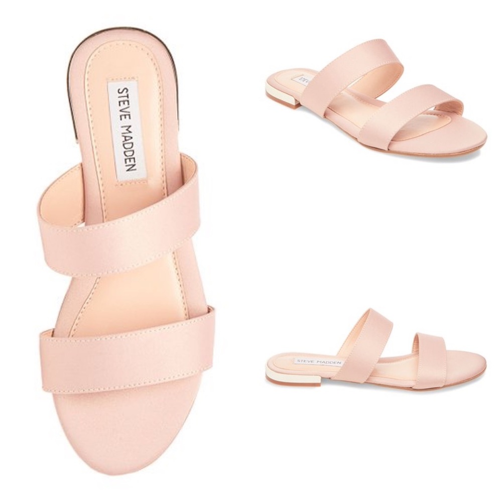 Steve Madden Pink Blush Slip Ons